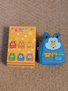 Loungefly Rainbow Brite Mini Bag Charm Mystery Blind Box NWT Confirmed Blue
